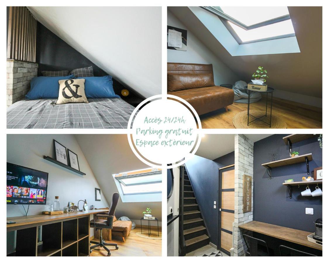 Maisonnette En Duplex Avec Terrasse Breux-Jouy Экстерьер фото